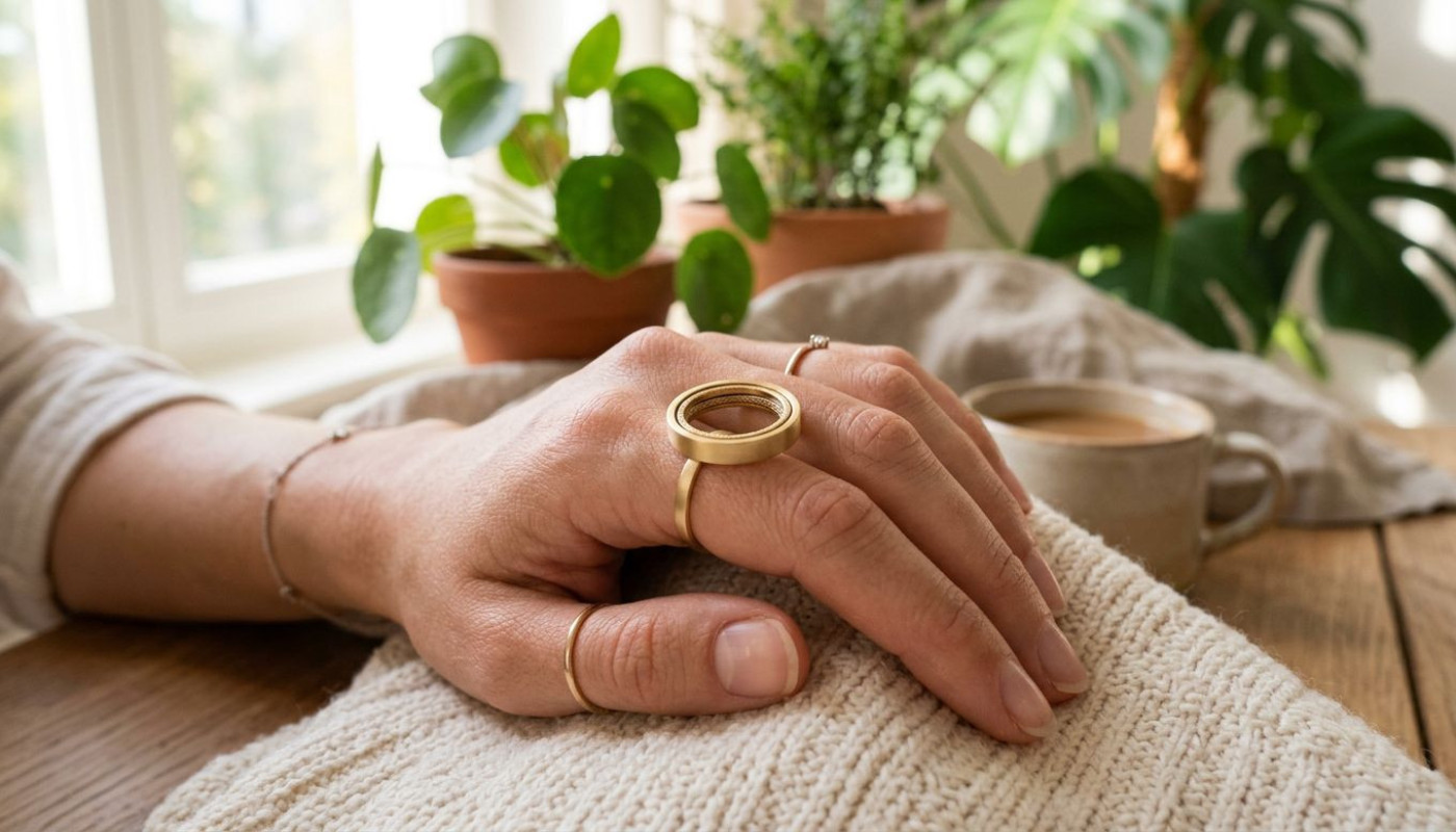 Comment la bague anti stress s’impose dans la routine bien-être des influenceurs