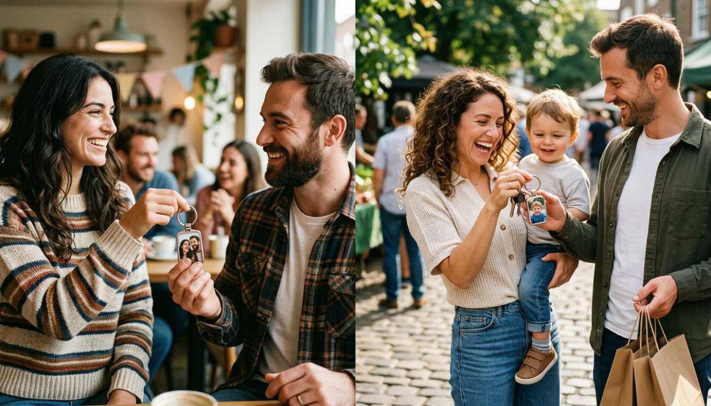 Les meilleures occasions pour offrir un porte-clés photo